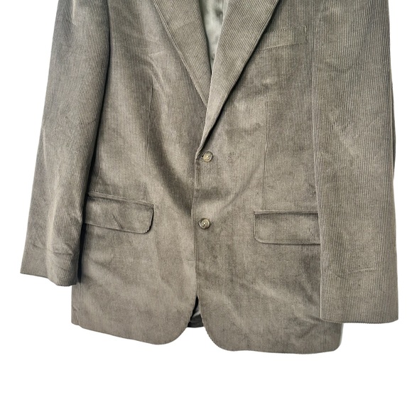 Lands End Corduroy Blazer Jacket Size 40R Mens - Picture 5 of 11